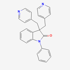 molecular formula C26H21N3O B1675542 Linopirdine CAS No. 105431-72-9