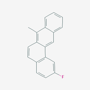 molecular formula C19H13F B167556 2-fluoro-7-methylbenzo[a]anthracene CAS No. 1994-57-6