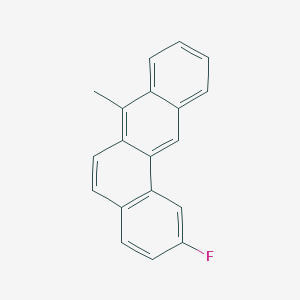 molecular formula C19H13F B167556 7-Methyl-2-fluorobenz[a]anthracene CAS No. 1994-57-6