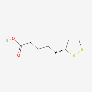 molecular formula C8H14O2S2 B1675560 Lipoic acid CAS No. 1200-22-2