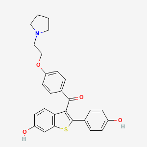 molecular formula C27H25NO4S B1675564 LY117018 CAS No. 63676-25-5
