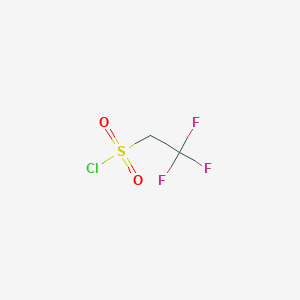 molecular formula C2H2ClF3O2S B167559 2,2,2-Trifluoroethanesulfonyl chloride CAS No. 1648-99-3