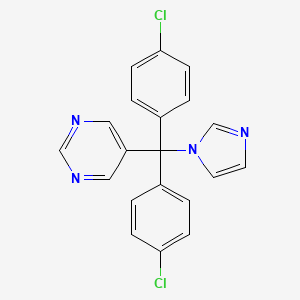 molecular formula C20H14Cl2N4 B1675590 LY 183648 CAS No. 102993-90-8