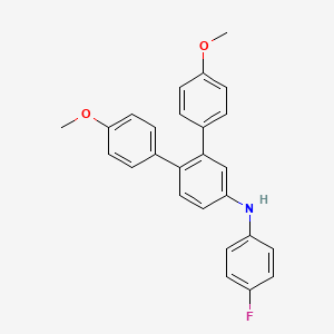 N-(4-fluorophenyl)-3,4-bis(4-methoxyphenyl)aniline