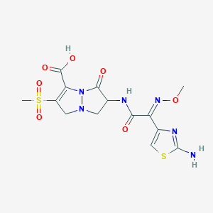 molecular formula C14H16N6O7S2 B1675597 LY193239 CAS No. 122620-17-1