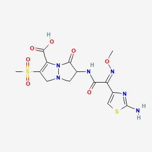 molecular formula C14H16N6O7S2 B1675598 (Rac)-LY193239 CAS No. 124986-46-5