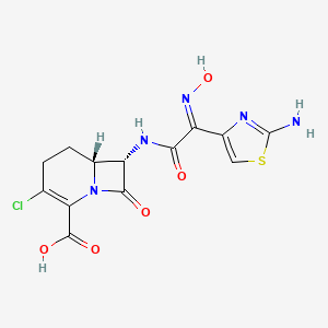 molecular formula C13H12ClN5O5S B1675613 LY 215890 CAS No. 153502-35-3