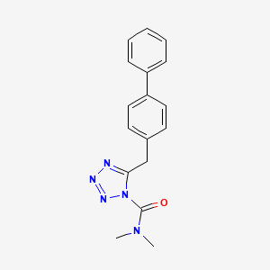 molecular formula C17H17N5O B1675615 LY2183240 CAS No. 874902-19-9