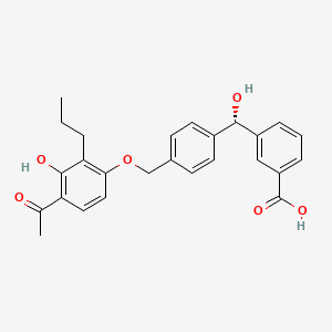 molecular formula C26H26O6 B1675624 LY-2300559 CAS No. 889116-06-7