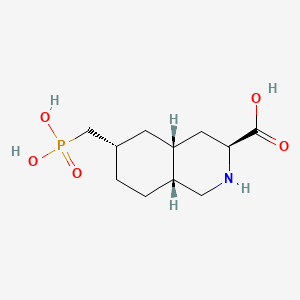 molecular formula C11H20NO5P B1675629 LY 274614 CAS No. 137433-06-8