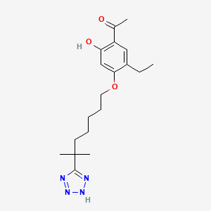 molecular formula C19H28N4O3 B1675639 LY255283 CAS No. 117690-79-6