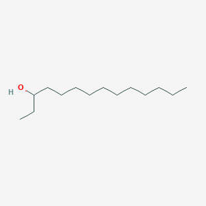 molecular formula C14H30O B167567 3-十四烷醇 CAS No. 1653-32-3