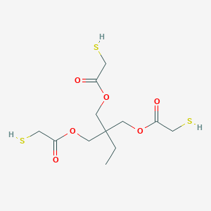 molecular formula C12H20O6S3 B167568 Trimethylolpropane Tris(thioglycolate) CAS No. 10193-96-1
