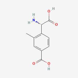 molecular formula C10H11NO4 B1675680 (±)-LY367385 CAS No. 198419-91-9