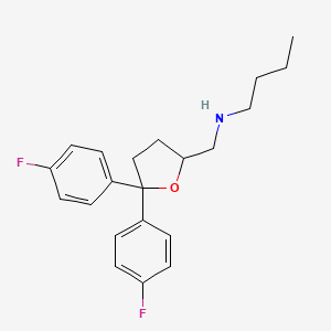 molecular formula C21H25F2NO B1675690 LY-393615 free base CAS No. 774528-12-0