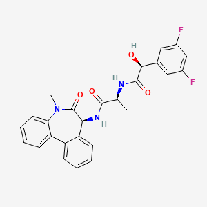 molecular formula C26H23F2N3O4 B1675694 LY-411575 CAS No. 209984-57-6