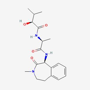 molecular formula C19H27N3O4 B1675699 Semagacestat CAS No. 866488-53-1