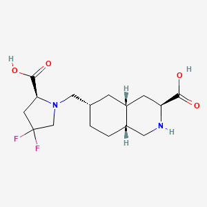 molecular formula C16H24F2N2O4 B1675703 LY-466195 CAS No. 317844-33-0