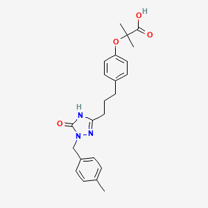 molecular formula C23H27N3O4 B1675707 LY518674 CAS No. 425671-29-0
