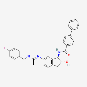 molecular formula C32H30FN3O2 B1675713 LY593093 CAS No. 1108748-12-4