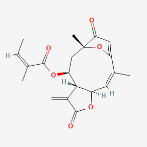 molecular formula C20H22O6 B1675726 Lychnopholide CAS No. 77448-64-7
