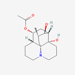 molecular formula C18H29NO4 B1675732 Lycofawcine CAS No. 3175-90-4