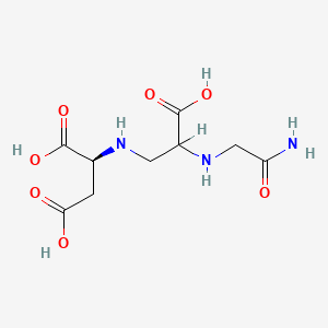 molecular formula C9H15N3O7 B1675733 Lycomarasmine CAS No. 7611-43-0