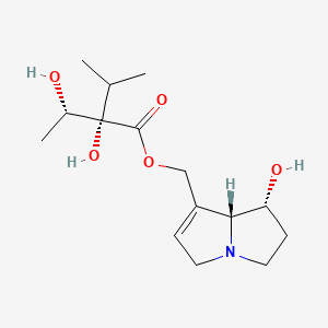 molecular formula C15H25NO5 B1675737 Lycopsamine CAS No. 10285-07-1