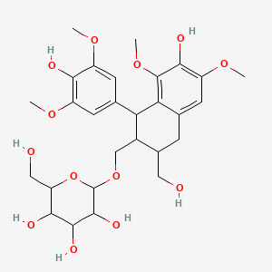 (+)-lyoniresinol-3-alpha-O-beta-D-glucopyranoside