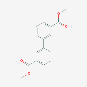 molecular formula C16H14O4 B167576 Dimethyl biphenyl-3,3'-dicarboxylate CAS No. 1751-97-9