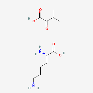 L-Lysine mono(3-methyl-2-oxobutyrate)