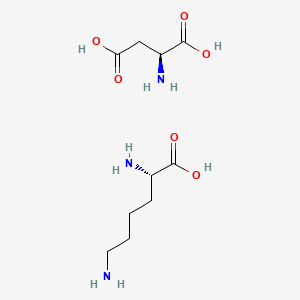 molecular formula C10H21N3O6 B1675770 Lysine aspartate CAS No. 27348-32-9