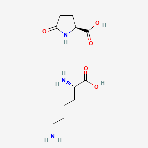 molecular formula C11H21N3O5 B1675785 Lysine PCA CAS No. 30657-38-6