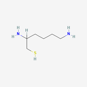 molecular formula C6H16N2S B1675789 Lysinethiol CAS No. 105290-01-5