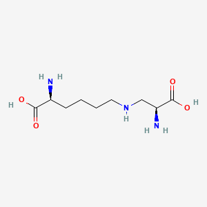 molecular formula C9H19N3O4 B1675793 (S,S)-Lysinoalanine CAS No. 23250-50-2