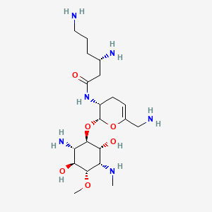 molecular formula C20H40N6O6 B1675794 Lysinomicin CAS No. 79528-70-4