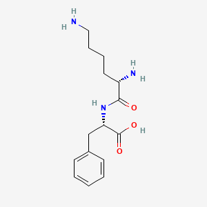 molecular formula C15H23N3O3 B1675810 Lys-Phe CAS No. 6235-35-4