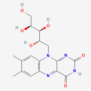 molecular formula C17H20N4O6 B1675824 Lyxoflavine CAS No. 13123-37-0