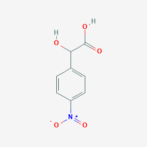 molecular formula C8H7NO5 B167583 4-Nitrophenylglycolic acid CAS No. 10098-39-2