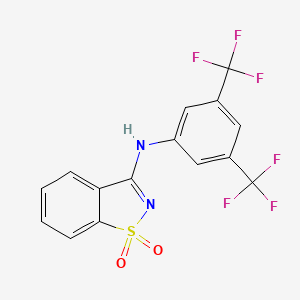molecular formula C15H8F6N2O2S B1675830 M1002 