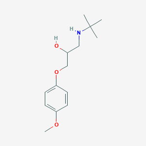 molecular formula C14H23NO3 B1675855 1-t-Butylamino 3-(p-methoxyphenoxy)-2-propanol CAS No. 51023-59-7