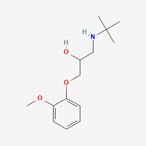1-t-Butylamino-3-(o-methoxyphenoxy)-2-propanol