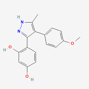 molecular formula C17H16N2O3 B1675859 M77976 CAS No. 394237-61-7