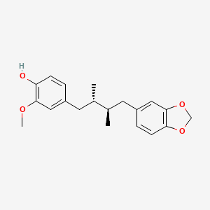 molecular formula C20H24O4 B1675868 Macelignan CAS No. 107534-93-0