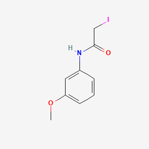 molecular formula C9H10INO2 B1675871 m-ACETANISIDIDE, 2-IODO- CAS No. 17641-09-7