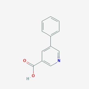 molecular formula C12H9NO2 B167589 5-苯基烟酸 CAS No. 10177-12-5