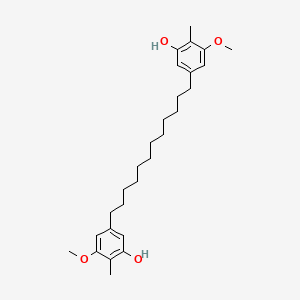 molecular formula C28H42O4 B1675900 Maesol CAS No. 119766-98-2