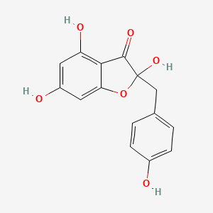 molecular formula C15H12O6 B1675901 美索普辛 CAS No. 5989-16-2