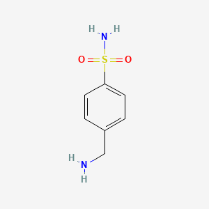 molecular formula C7H10N2O2S B1675902 Mafenide CAS No. 138-39-6