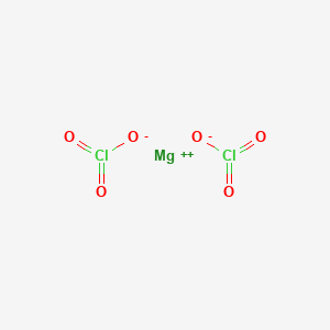 molecular formula Mg(ClO3)2<br>Cl2MgO6 B1675908 氯酸镁 CAS No. 10326-21-3